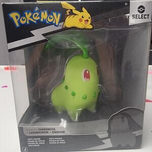 NEW POKEMON SELECT Chikorita Vinyl Figure 0114